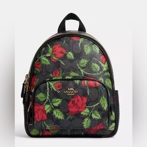 NWOT coach Minnie Rose backpack